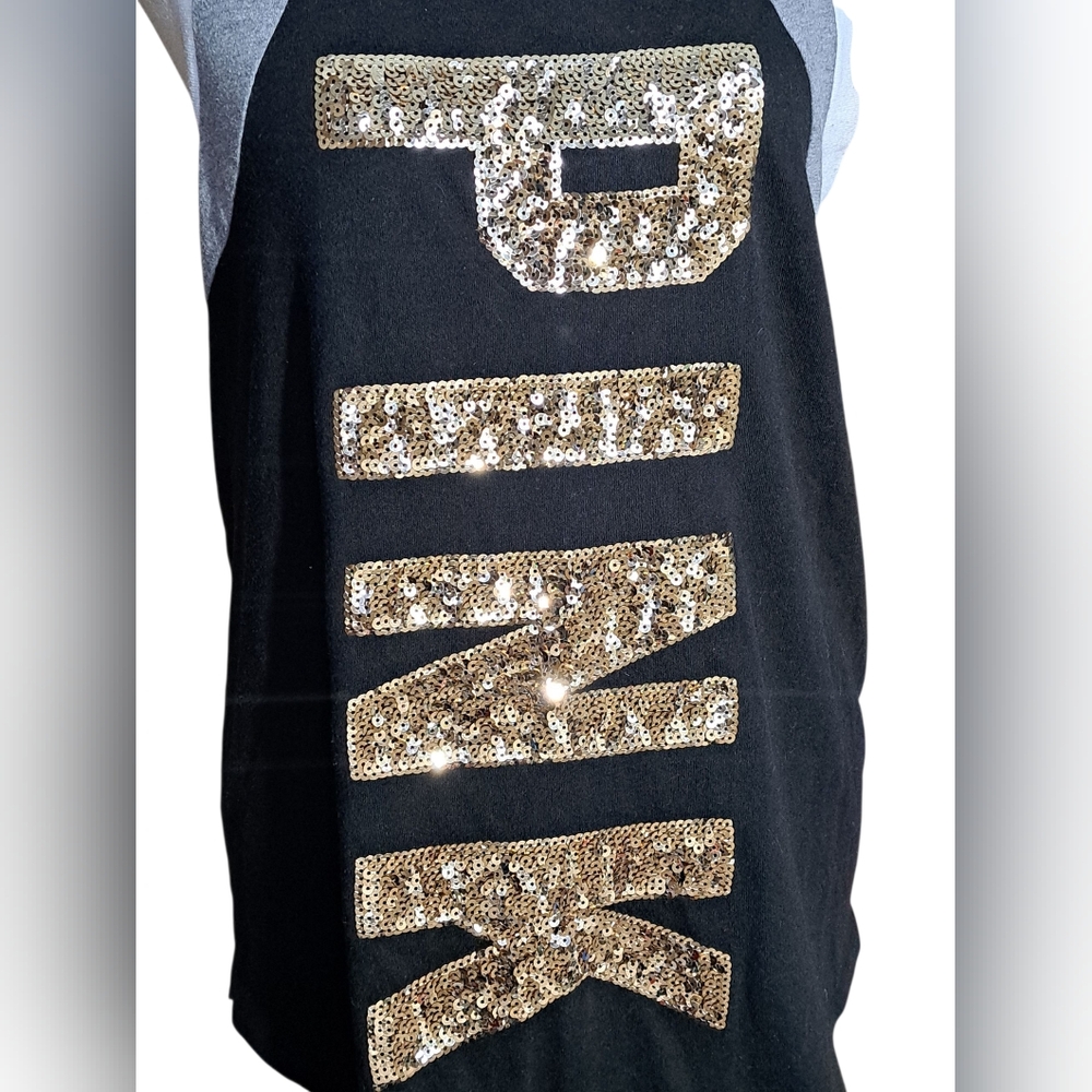 PINK XS SEQUIN TANK TOP EUC NO MISSiNG SEQUINS OFFERS✅️❤️ - Picture 8 of 8